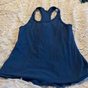 Lululemon blue Racerback cotton tank